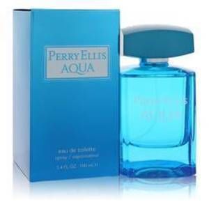 Perry Ellis Aqua Men 3.4 Oz  Eau De Toilette Spray By Perry Ellis